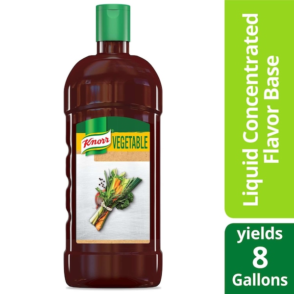 Knorr Bases/Bouillions Liquid Concentrated Vegetable Base 32 fl. oz., PK4 84114545 - main